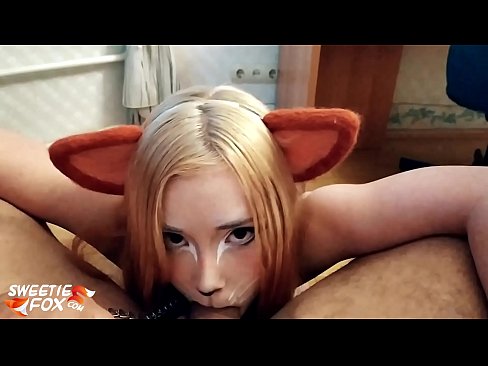 ❤️ Kitsune ingoia il cazzo e sborra in bocca ❤️❌ Pornoal it.eviewporn.ru ☑